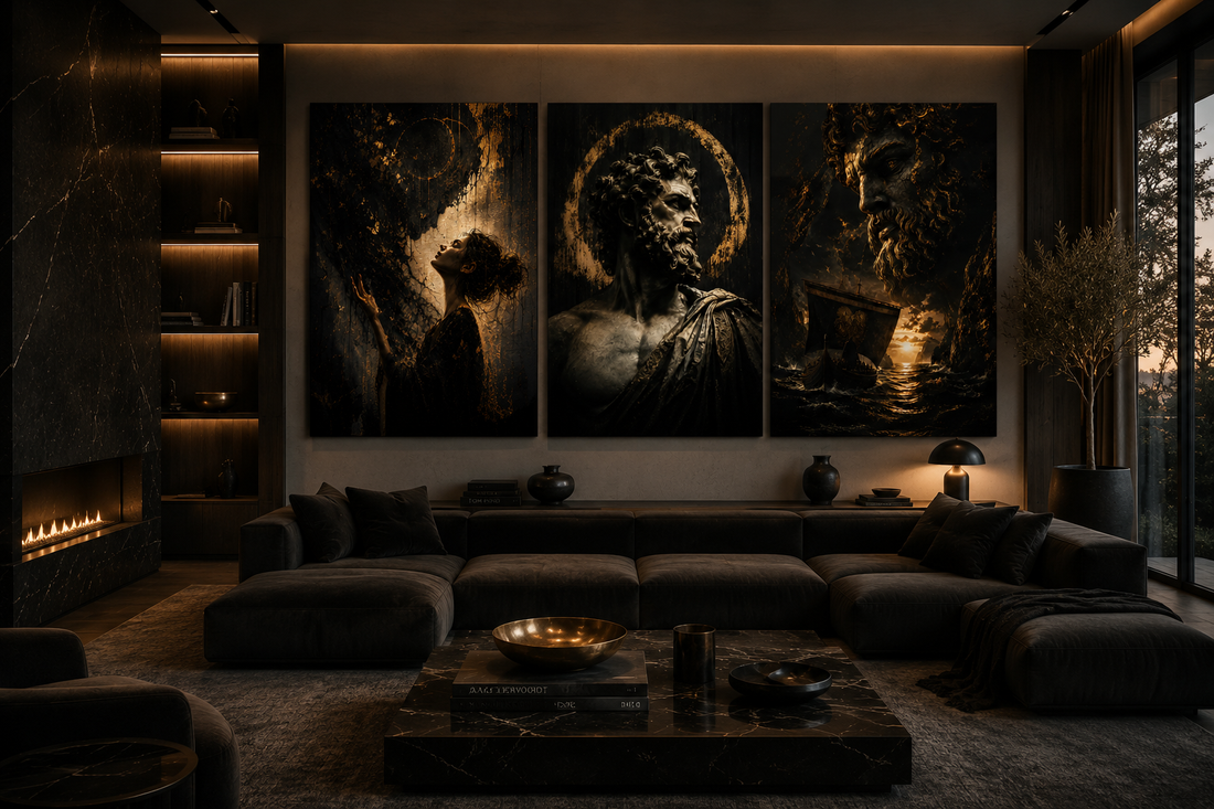 Luxury Living Room Ideas: How Statement Art Creates Atmosphere, Presence And Emotional Impact